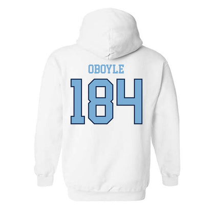 UNC - NCAA Wrestling : Nolan OBoyle - Classic Shersey Hooded Sweatshirt-1