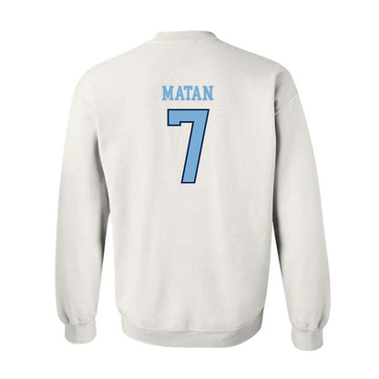 UNC - NCAA Men's Lacrosse : James Matan - Classic Shersey Crewneck Sweatshirt