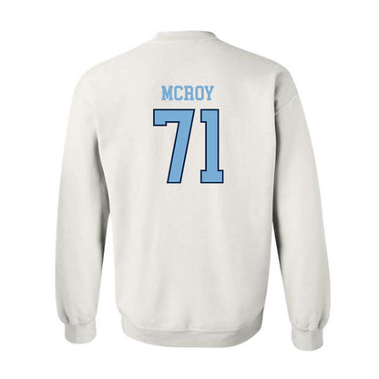 UNC - NCAA Football : Jacqawn McRoy - Classic Shersey Crewneck Sweatshirt-1