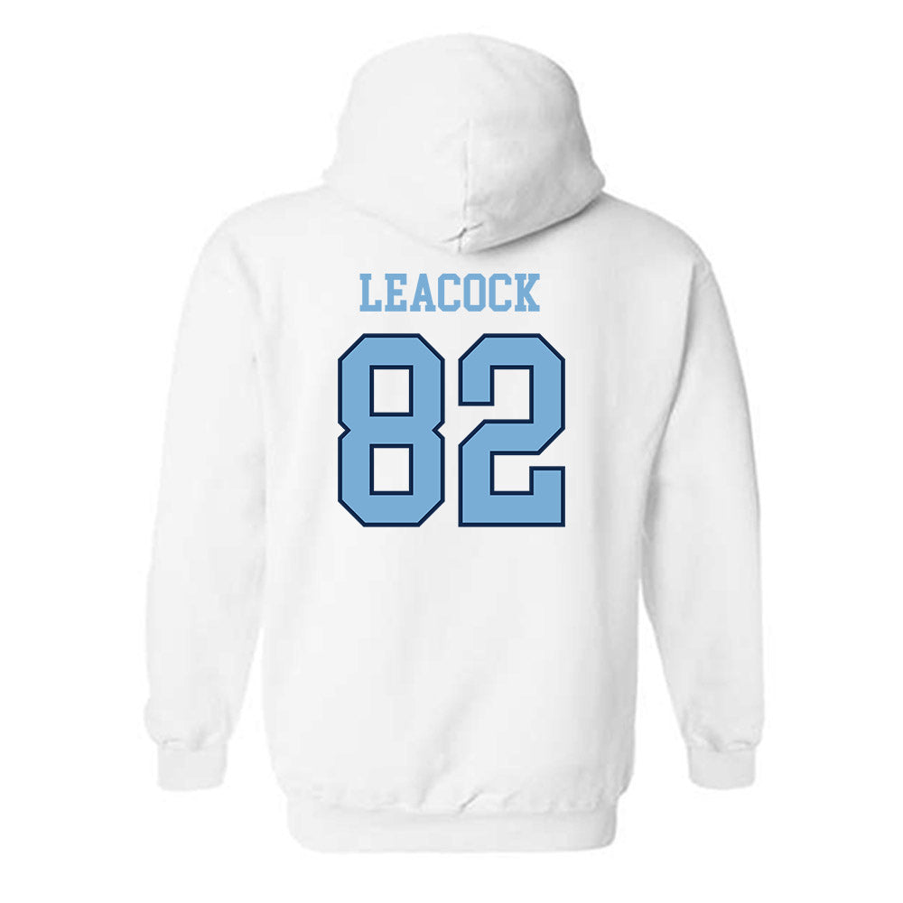 UNC - NCAA Football : Nathan Leacock - Classic Shersey Hooded Sweatshirt-1