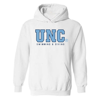 UNC - NCAA Men's Swimming & Diving : David Quaresma - Classic Shersey Hooded Sweatshirt-0