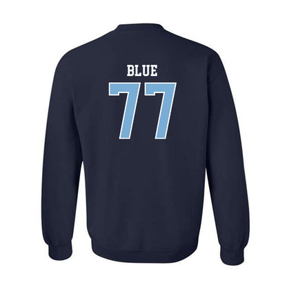 UNC - NCAA Football : Trey Blue - Sports Shersey Crewneck Sweatshirt-1