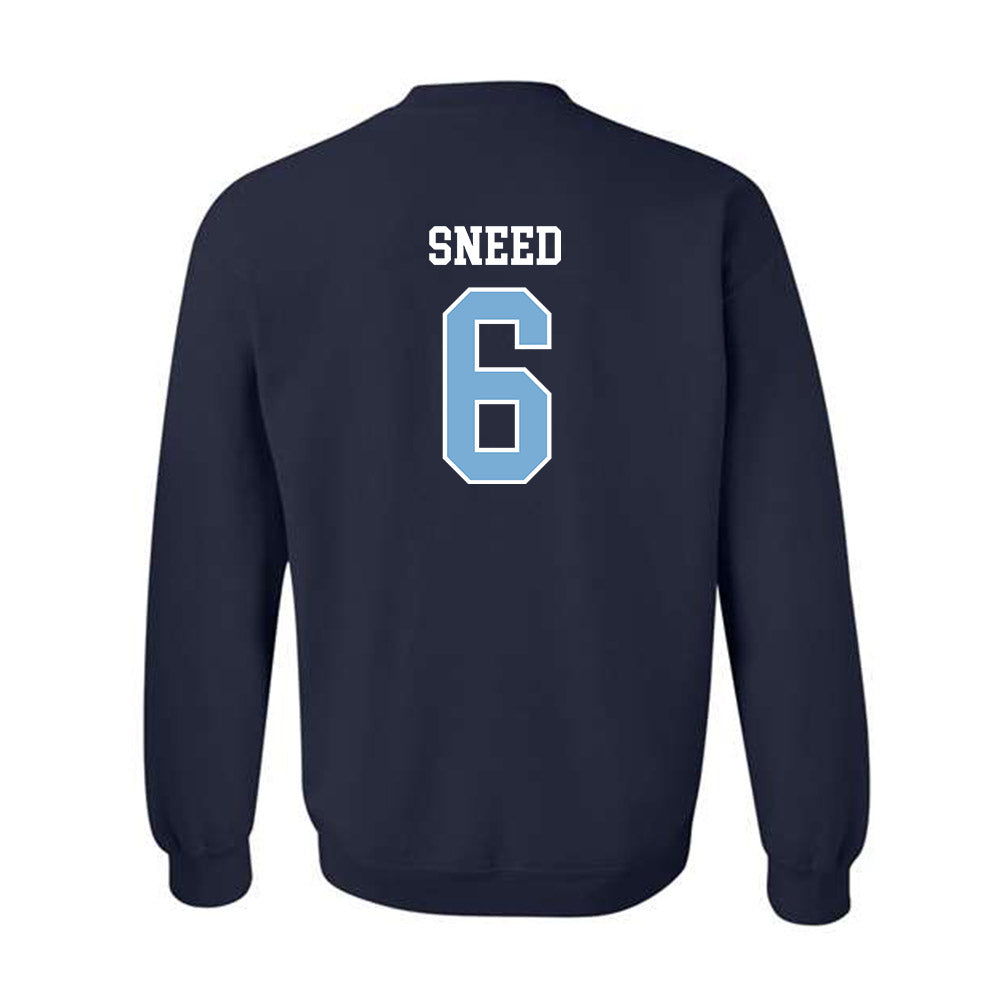 UNC - NCAA Football : Dayton Sneed - Sports Shersey Crewneck Sweatshirt-1