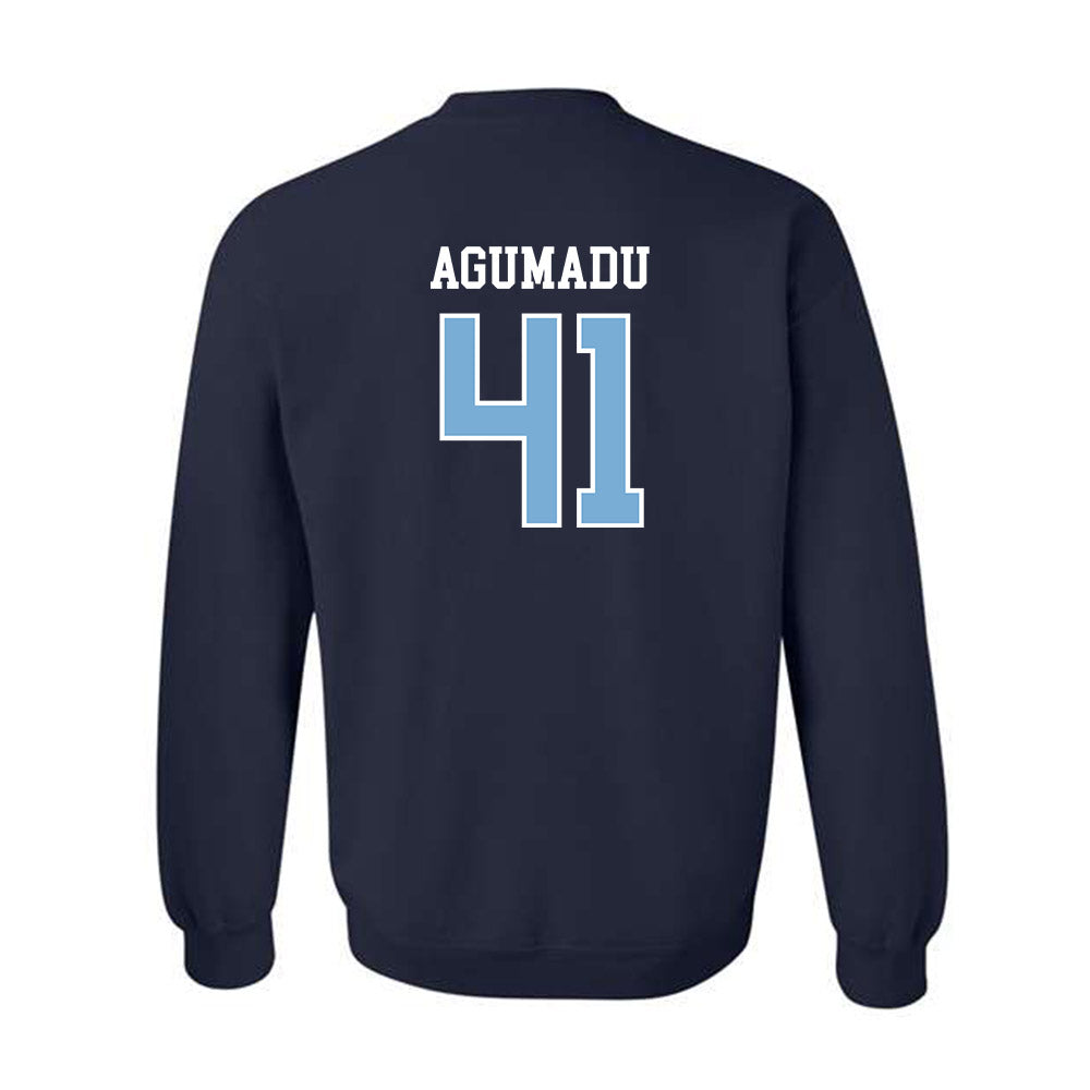 UNC - NCAA Football : Jonathan Agumadu - Sports Shersey Crewneck Sweatshirt-1