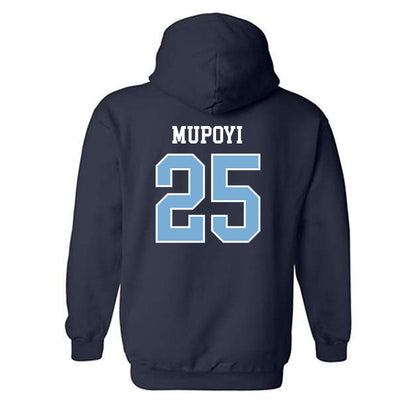UNC - NCAA Football : Joseph Mupoyi - Sports Shersey Hooded Sweatshirt-1