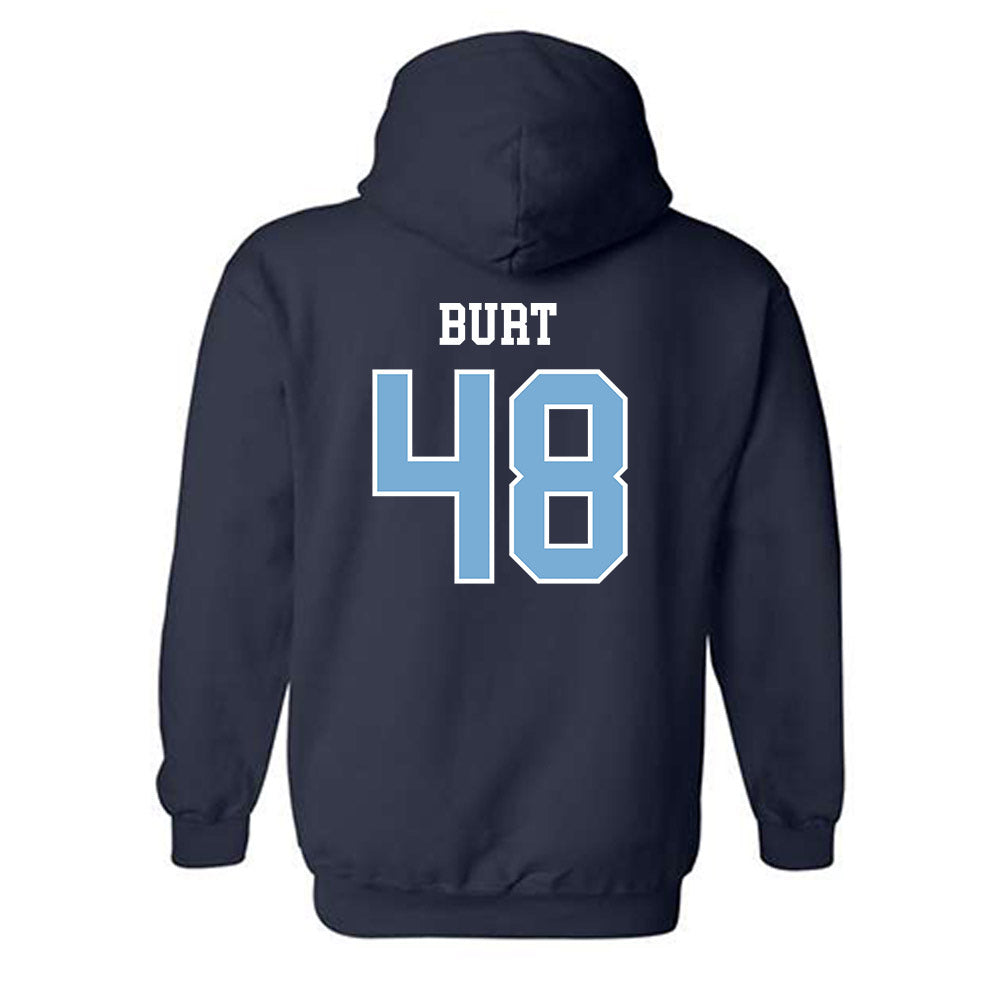 UNC - NCAA Football : Gannon Burt - Sports Shersey Hooded Sweatshirt-1