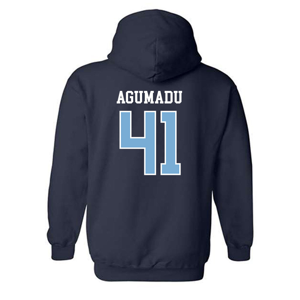 UNC - NCAA Football : Jonathan Agumadu - Sports Shersey Hooded Sweatshirt-1