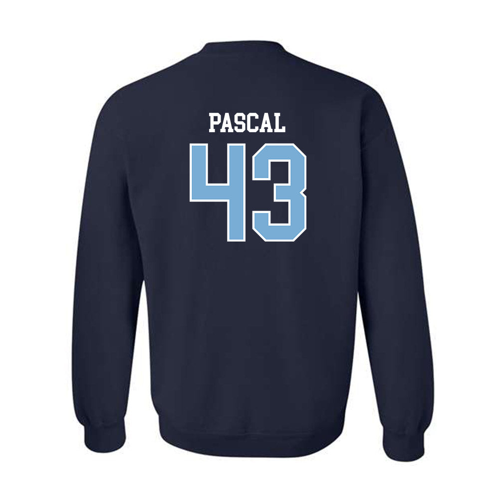 UNC - NCAA Football : Lantz Pascal - Sports Shersey Crewneck Sweatshirt-1