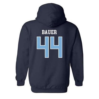 UNC - NCAA Football : Jake Bauer - Sports Shersey Hooded Sweatshirt-1