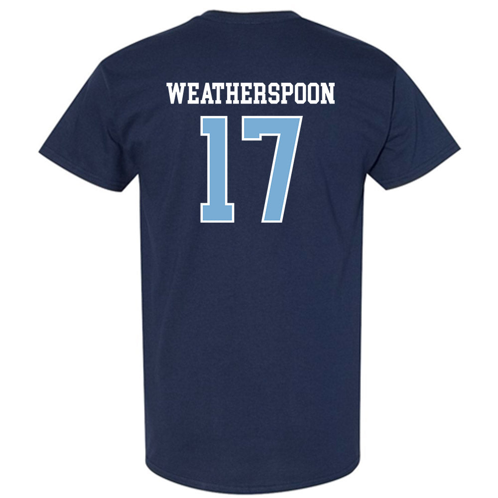 UNC - NCAA Football : Jakob Weatherspoon - Sports Shersey T-Shirt-1