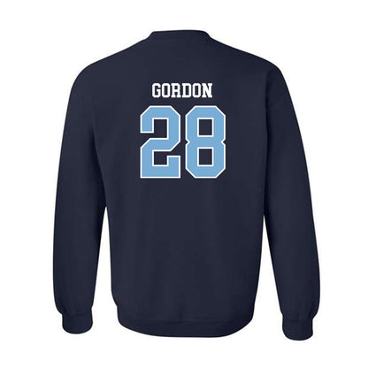 UNC - NCAA Football : Jamarrion Gordon - Sports Shersey Crewneck Sweatshirt-1