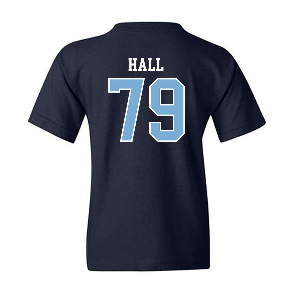 UNC - NCAA Football : Anthony Hall - Sports Shersey Youth T-Shirt-1
