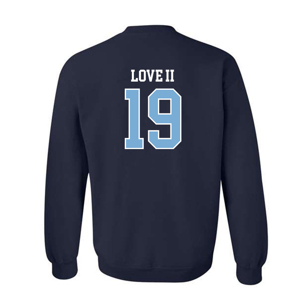 UNC - NCAA Football : Reggie Love II - Sports Shersey Crewneck Sweatshirt-1
