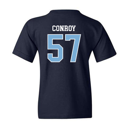 UNC - NCAA Football : William Conroy - Sports Shersey Youth T-Shirt-1