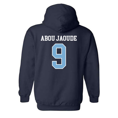 UNC - NCAA Football : Melkart Abou Jaoude - Sports Shersey Hooded Sweatshirt-1