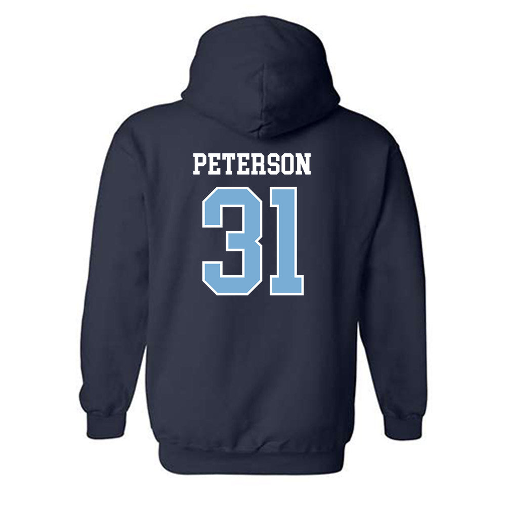 UNC - NCAA Football : Julian Peterson - Sports Shersey Hooded Sweatshirt-1