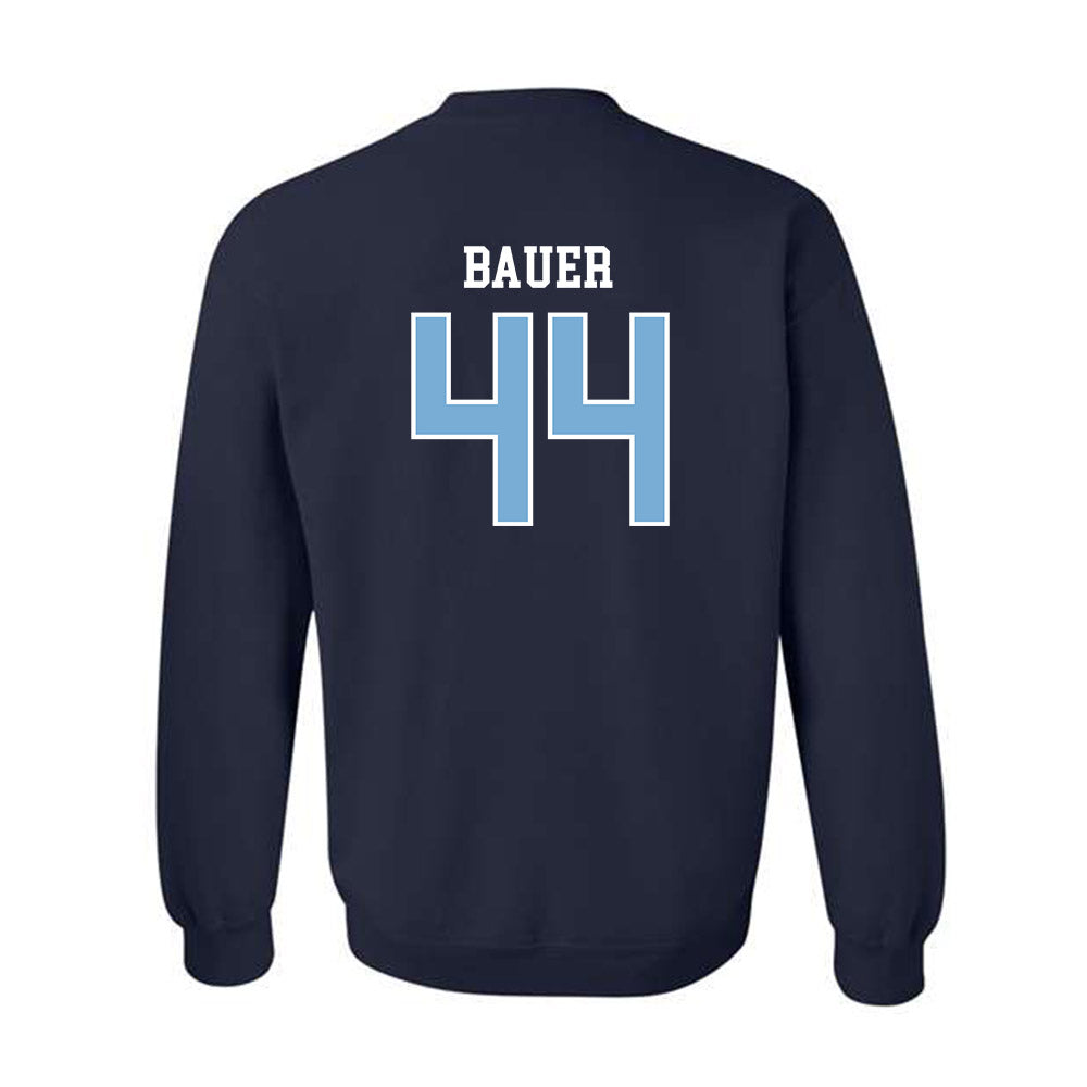 UNC - NCAA Football : Jake Bauer - Sports Shersey Crewneck Sweatshirt-1