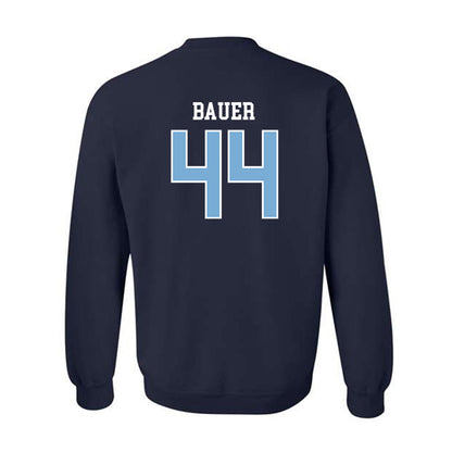 UNC - NCAA Football : Jake Bauer - Sports Shersey Crewneck Sweatshirt-1