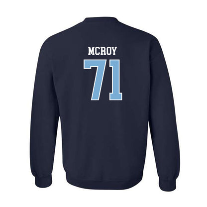UNC - NCAA Football : Jacqawn McRoy - Sports Shersey Crewneck Sweatshirt-1