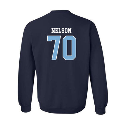 UNC - NCAA Football : Byron Nelson - Sports Shersey Crewneck Sweatshirt-1