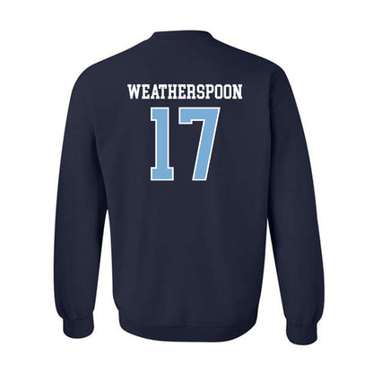 UNC - NCAA Football : Jakob Weatherspoon - Sports Shersey Crewneck Sweatshirt-1