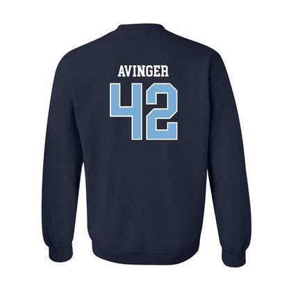 UNC - NCAA Football : Jordan Avinger - Sports Shersey Crewneck Sweatshirt-1