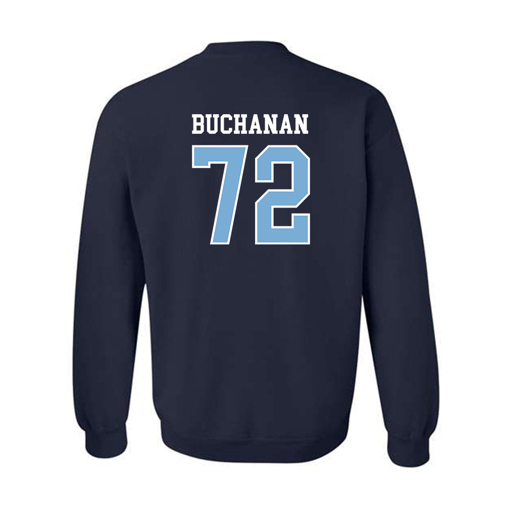 UNC - NCAA Football : Eidan Buchanan - Sports Shersey Crewneck Sweatshirt-1