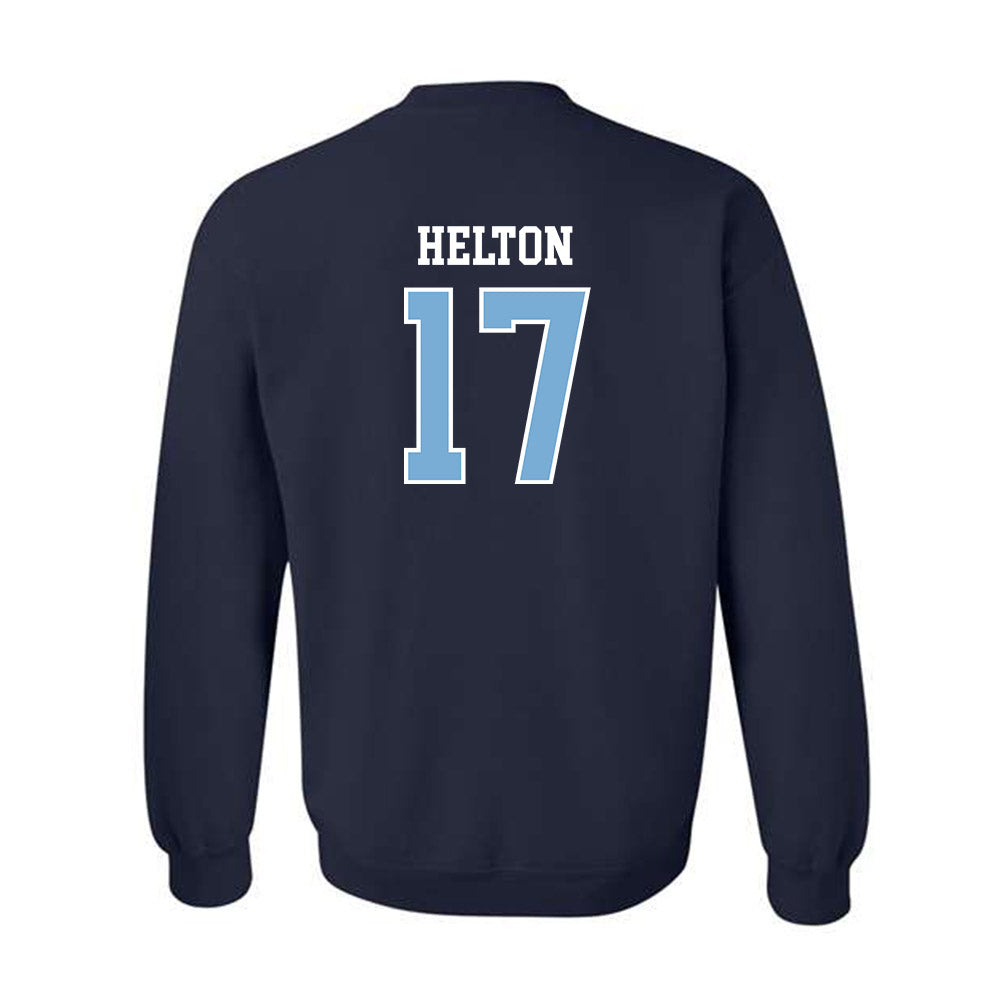 UNC - NCAA Football : Nyqir Helton - Sports Shersey Crewneck Sweatshirt-1