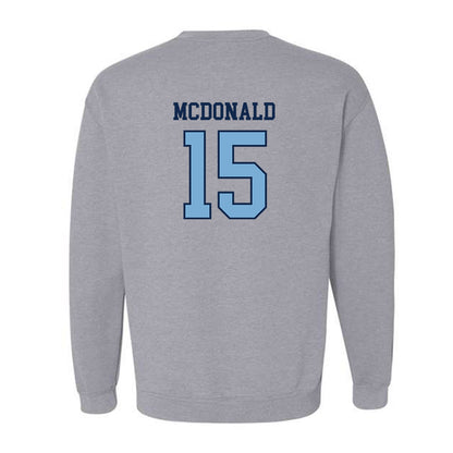 UNC - NCAA Football : Derek McDonald - Sports Shersey Crewneck Sweatshirt-1