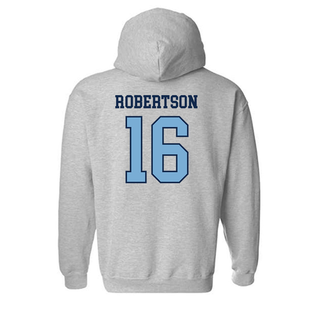 UNC - NCAA Football : Zamaurious Robertson - Sports Shersey Hooded Sweatshirt-1