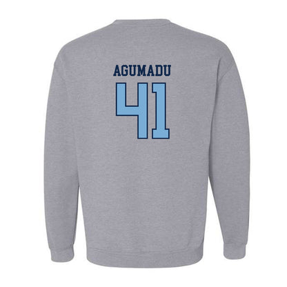 UNC - NCAA Football : Jonathan Agumadu - Sports Shersey Crewneck Sweatshirt-1