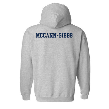 UNC - NCAA Football : Adam McCann-Gibbs - Sports Shersey Hooded Sweatshirt-1