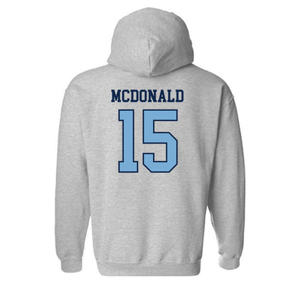 UNC - NCAA Football : Derek McDonald - Sports Shersey Hooded Sweatshirt-1