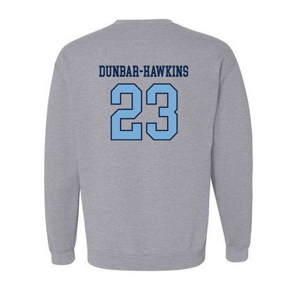 UNC - NCAA Football : Khristian Dunbar-Hawkins - Sports Shersey Crewneck Sweatshirt-1