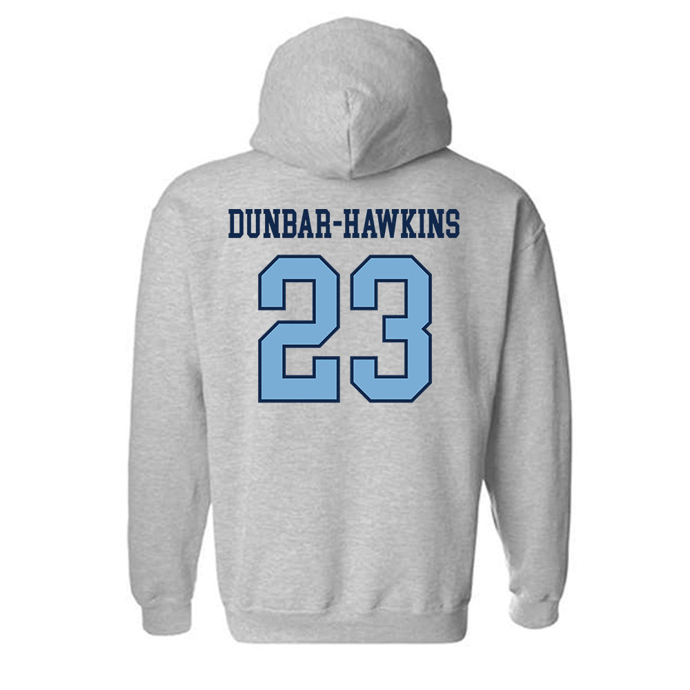 UNC - NCAA Football : Khristian Dunbar-Hawkins - Sports Shersey Hooded Sweatshirt-1