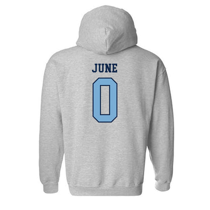 UNC - NCAA Football : Demon June - Sports Shersey Hooded Sweatshirt-1