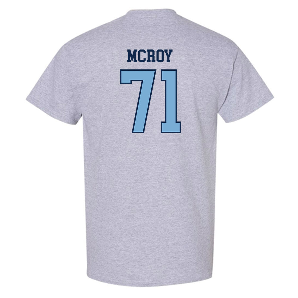UNC - NCAA Football : Jacqawn McRoy - Sports Shersey T-Shirt-1