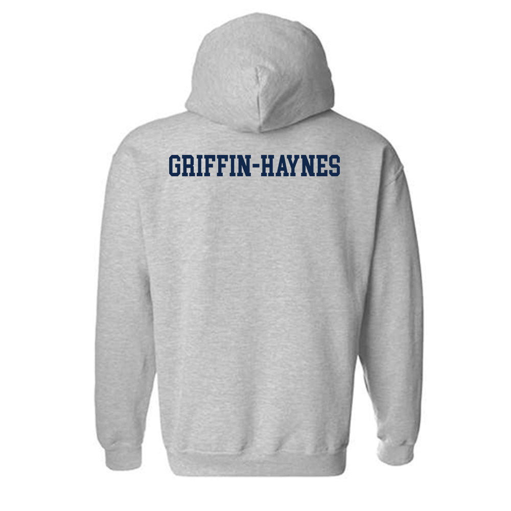 UNC - NCAA Football : Zavion Griffin-Haynes - Sports Shersey Hooded Sweatshirt-1