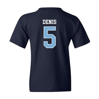 UNC - NCAA Men's Basketball : Isaiah Denis - Sports Shersey Youth T-Shirt-1