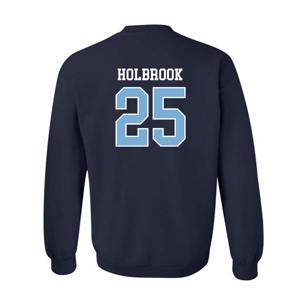 UNC - NCAA Men's Basketball : John Holbrook - Sports Shersey Crewneck Sweatshirt-1
