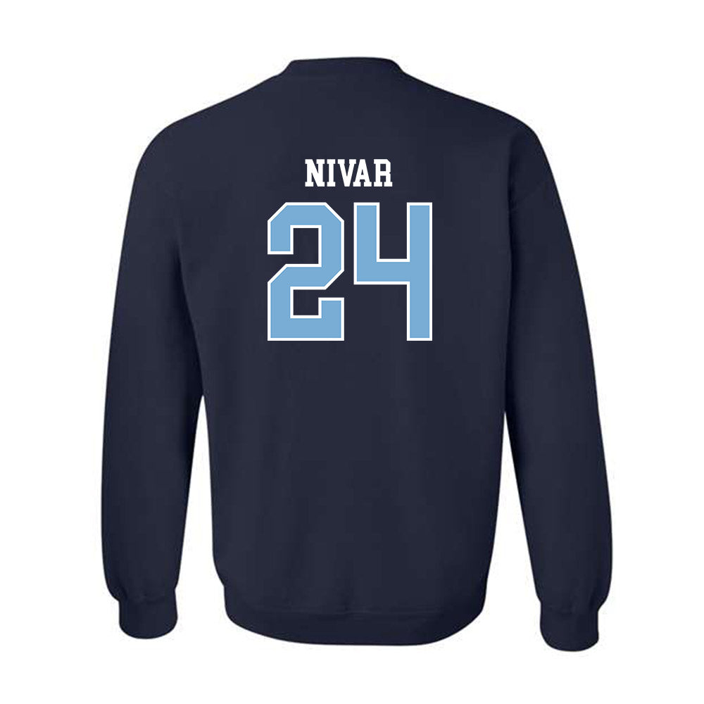 UNC - NCAA Women's Basketball : Indya Nivar - Sports Shersey Crewneck Sweatshirt