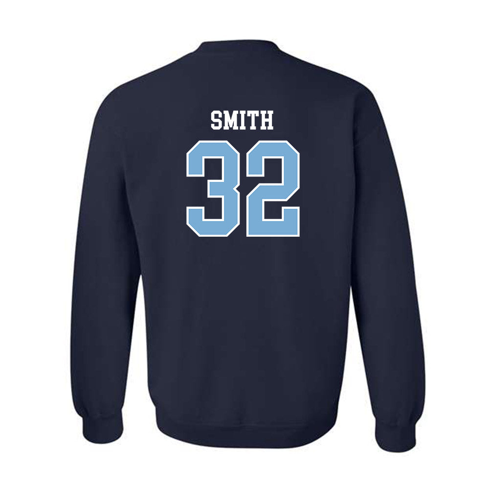 UNC - NCAA Men's Basketball : Evan Smith - Sports Shersey Crewneck Sweatshirt-1