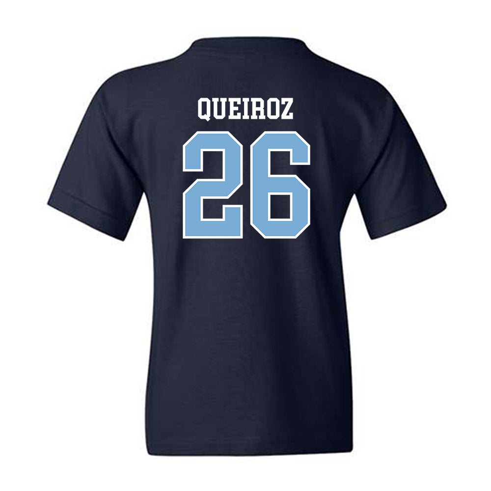 UNC - NCAA Women's Basketball : Taissa Queiroz - Sports Shersey Youth T-Shirt-1