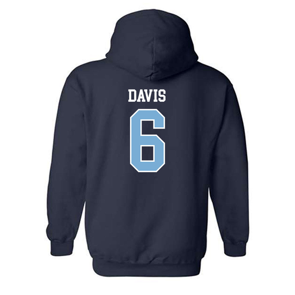 UNC - NCAA Men's Basketball : Elijah Davis - Sports Shersey Hooded Sweatshirt-1