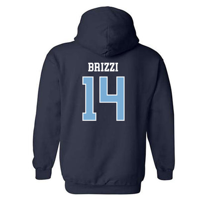 UNC - NCAA Men's Basketball : Angelo Brizzi - Sports Shersey Hooded Sweatshirt-1
