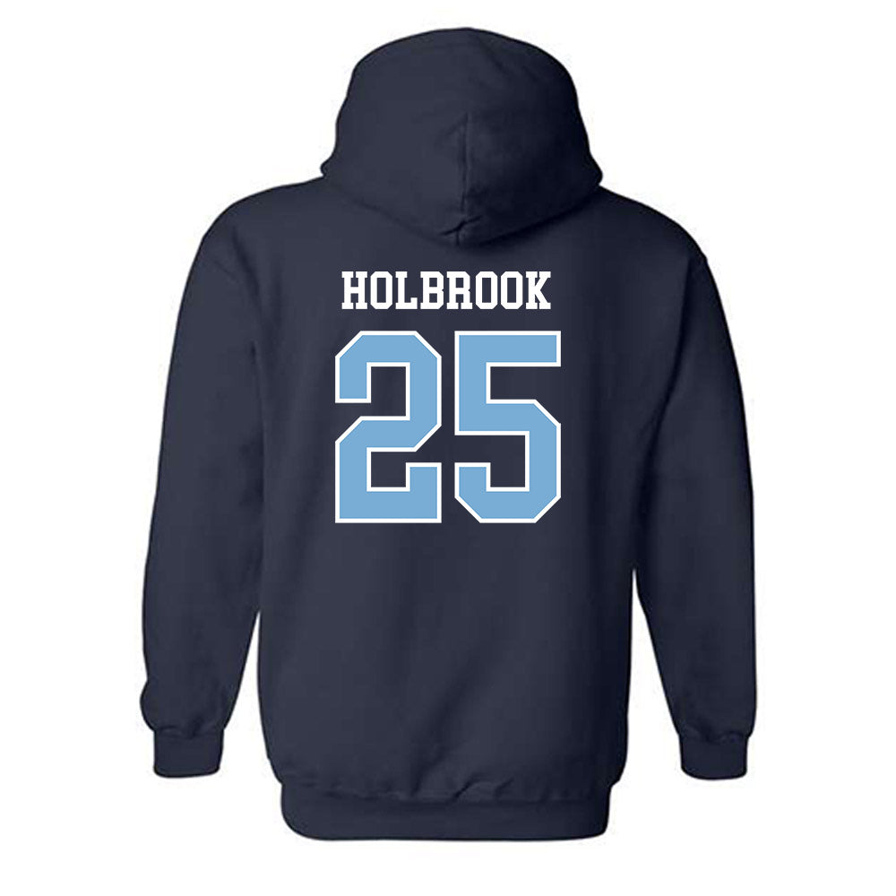 UNC - NCAA Men's Basketball : John Holbrook - Sports Shersey Hooded Sweatshirt-1
