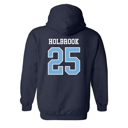 UNC - NCAA Men's Basketball : John Holbrook - Sports Shersey Hooded Sweatshirt-1