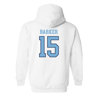 UNC - NCAA Women's Basketball : Sydney Barker - Sports Shersey Hooded Sweatshirt-1