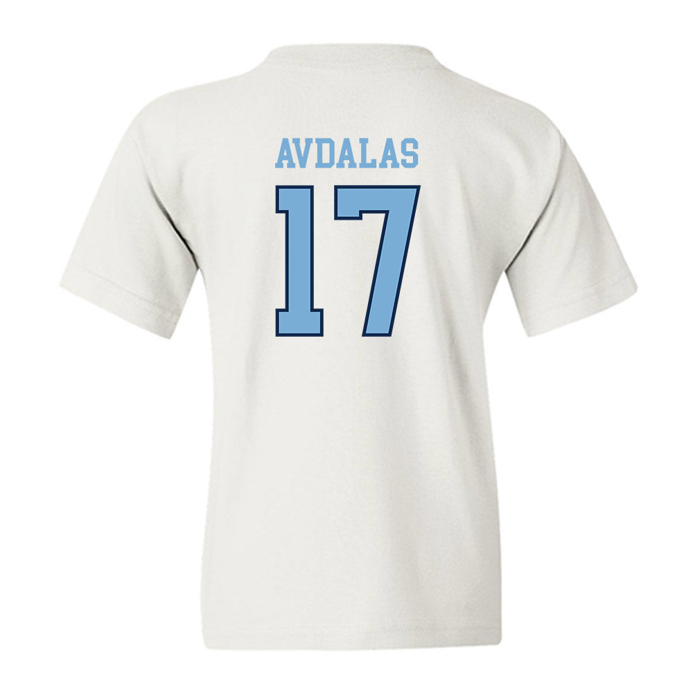 UNC - NCAA Men's Basketball : Neoklis Avdalas - Sports Shersey Youth T-Shirt-1