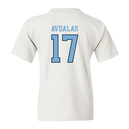 UNC - NCAA Men's Basketball : Neoklis Avdalas - Sports Shersey Youth T-Shirt-1